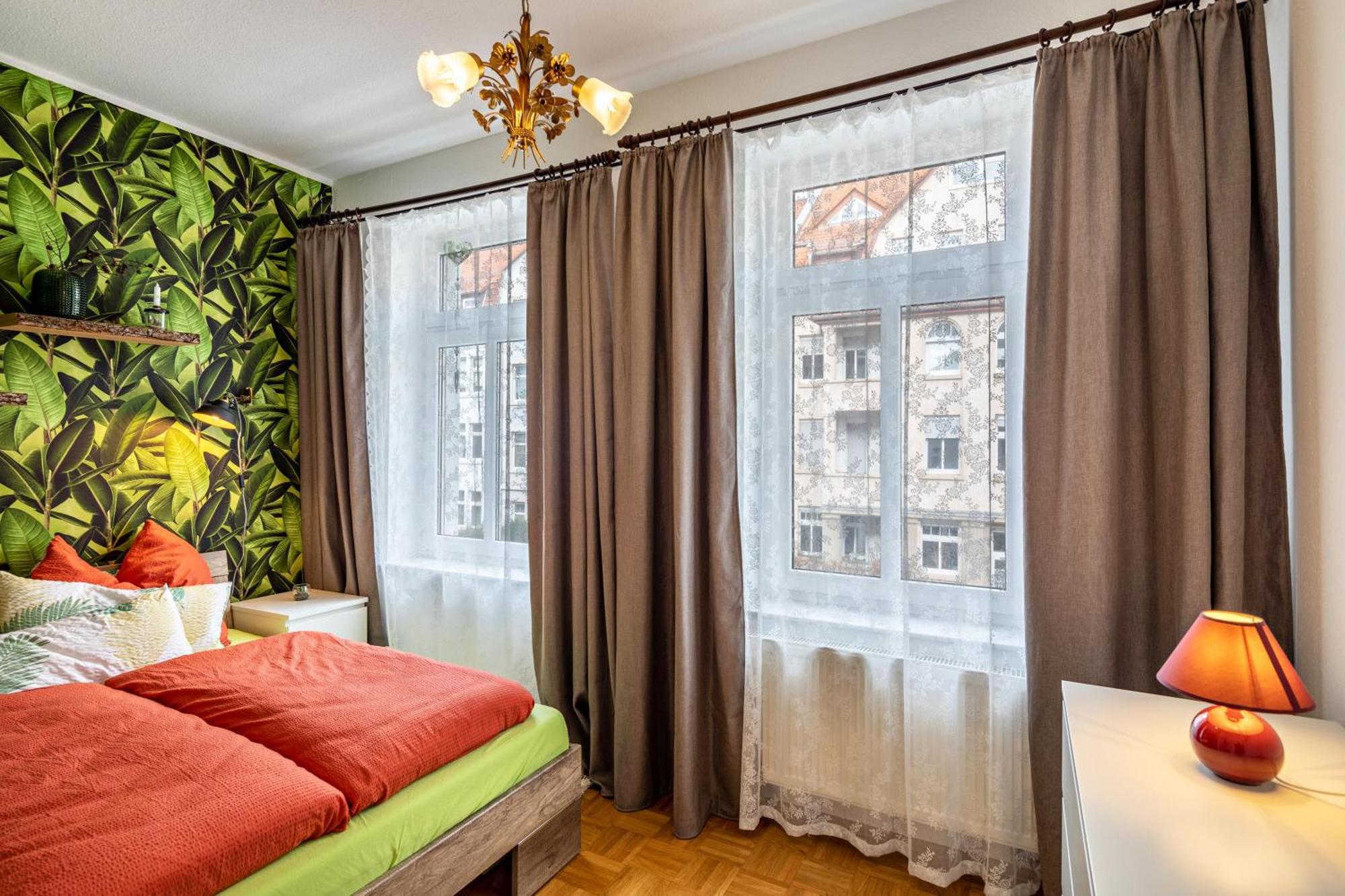 Balkon Apartment Shanti Lu Erfurt Exterior photo